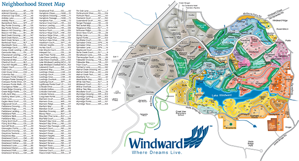 Map of Windward